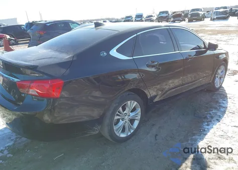 2015 Chevrolet Impala 1Lt from USA, damaged, VIN 2G1115SL5F9218979